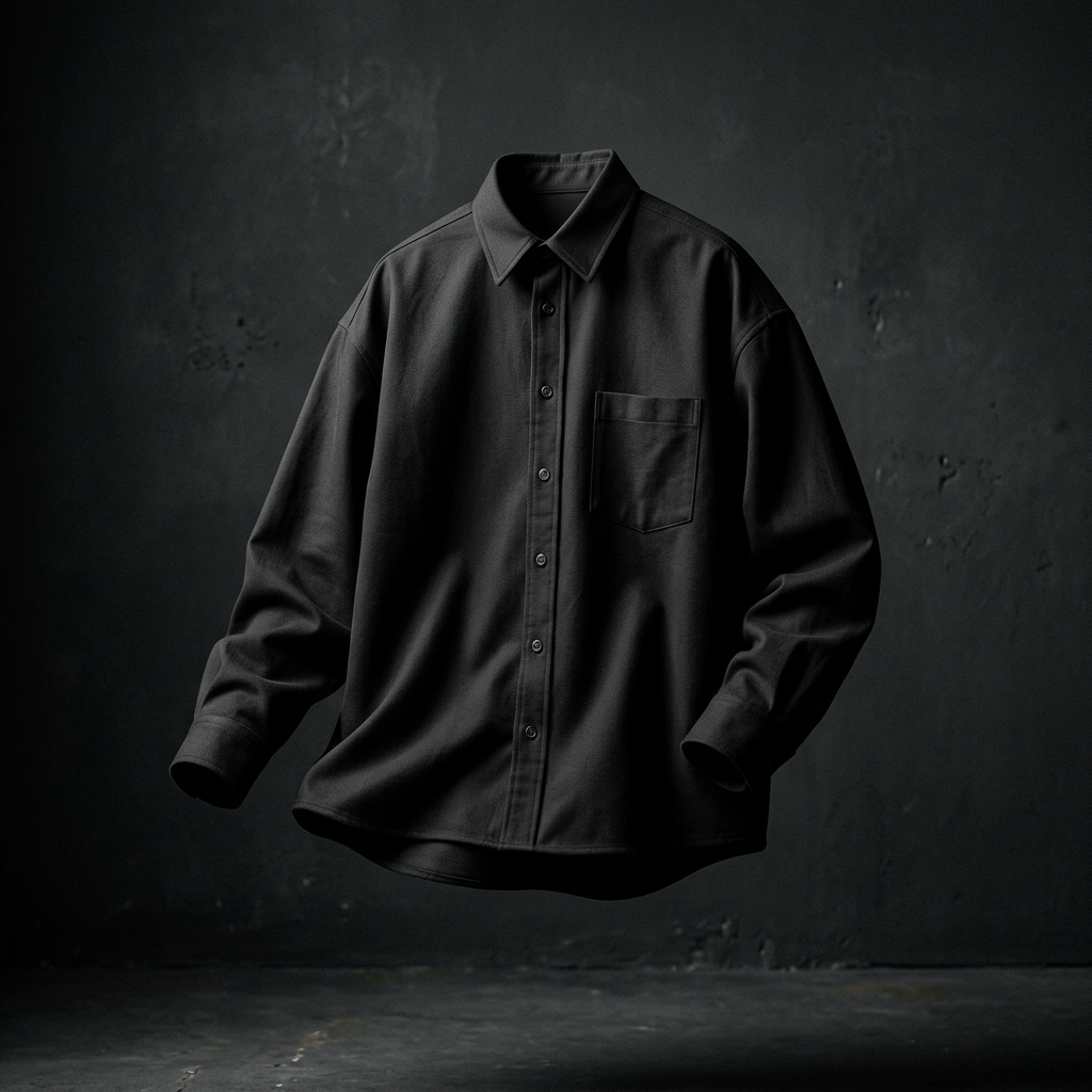 Noir Oversized Shirt