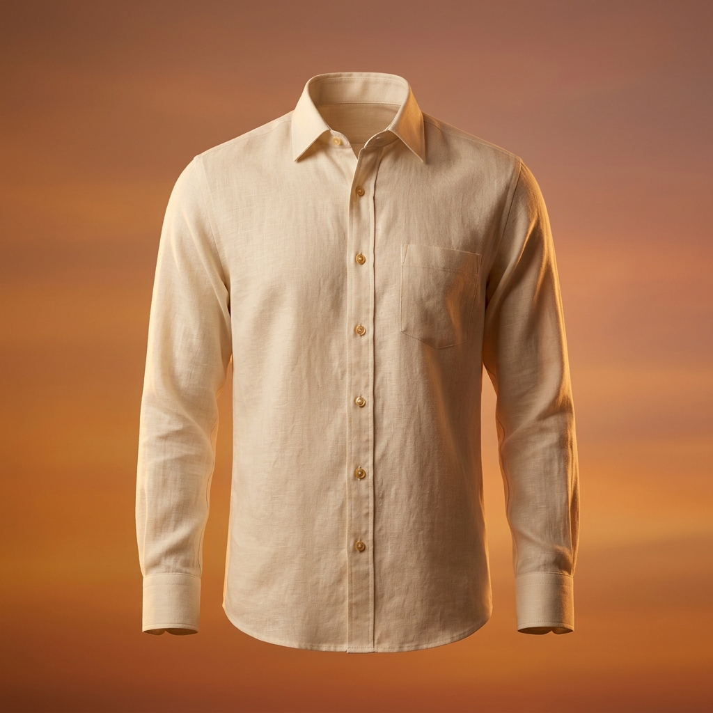 Ivory Linen Shirt